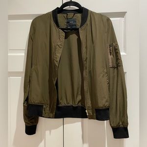 Zara Basic Lightweight Bomber Jacket